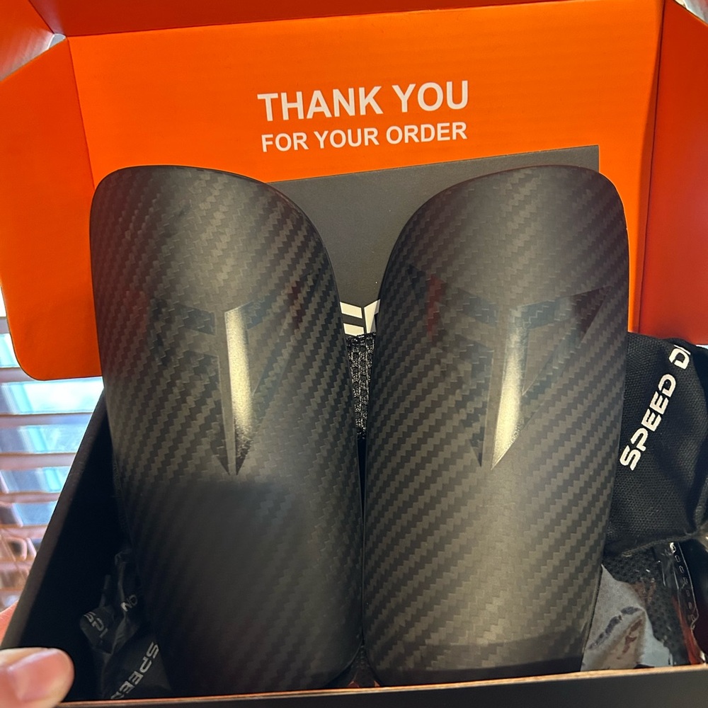 Carbon Fiber Shin Guards - Speed Demon